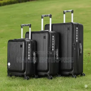 22,26,30inch 3pcs Front Open Large Trunk Style Hardshell Pc Suitcases
