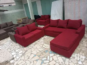Lovely Lshaped With 2in1 Sofa.Free Delivery
