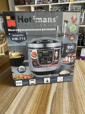 Hoffmans 6l Multi-Functional Rice Cooker With Fry,Cook,Soup Functions