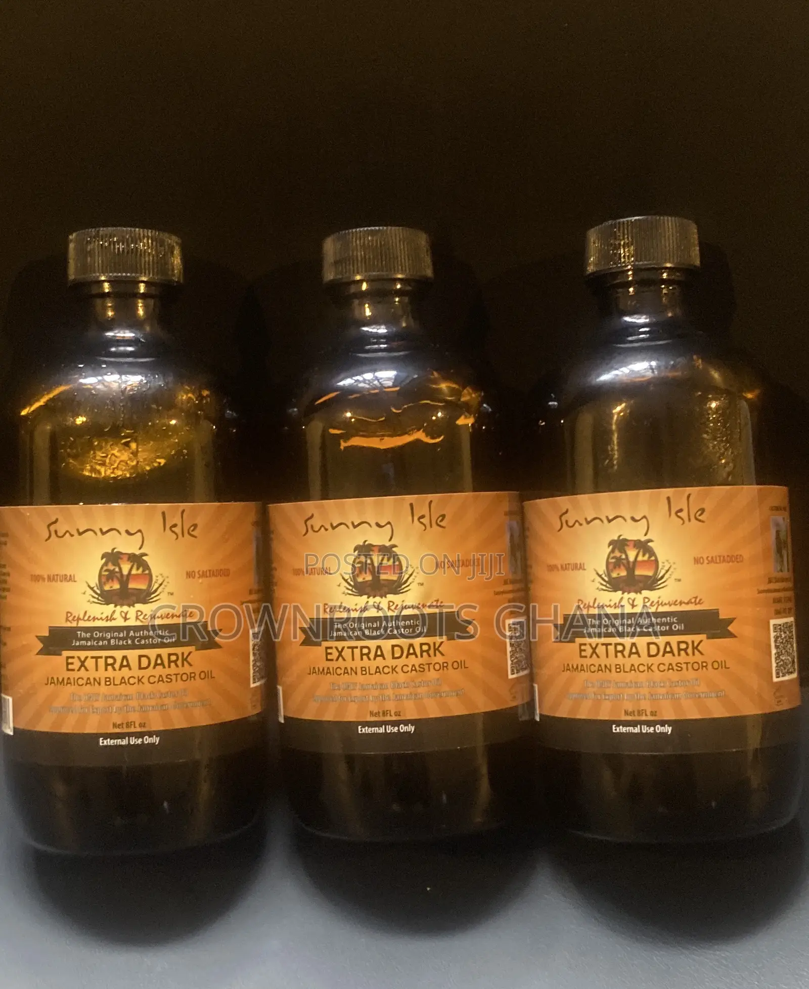 Extra Dark Castor Oil - Big Size