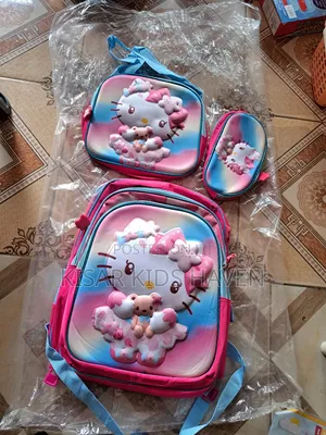 School Bag With Lunch Bag and Pencil Case 4 to 7 Years