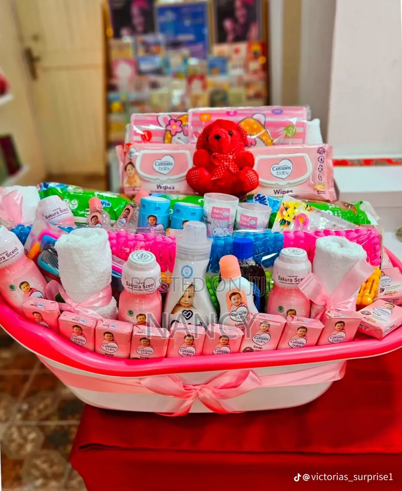 Baby Oil,Lotion, Powder, Cotton Bud,
