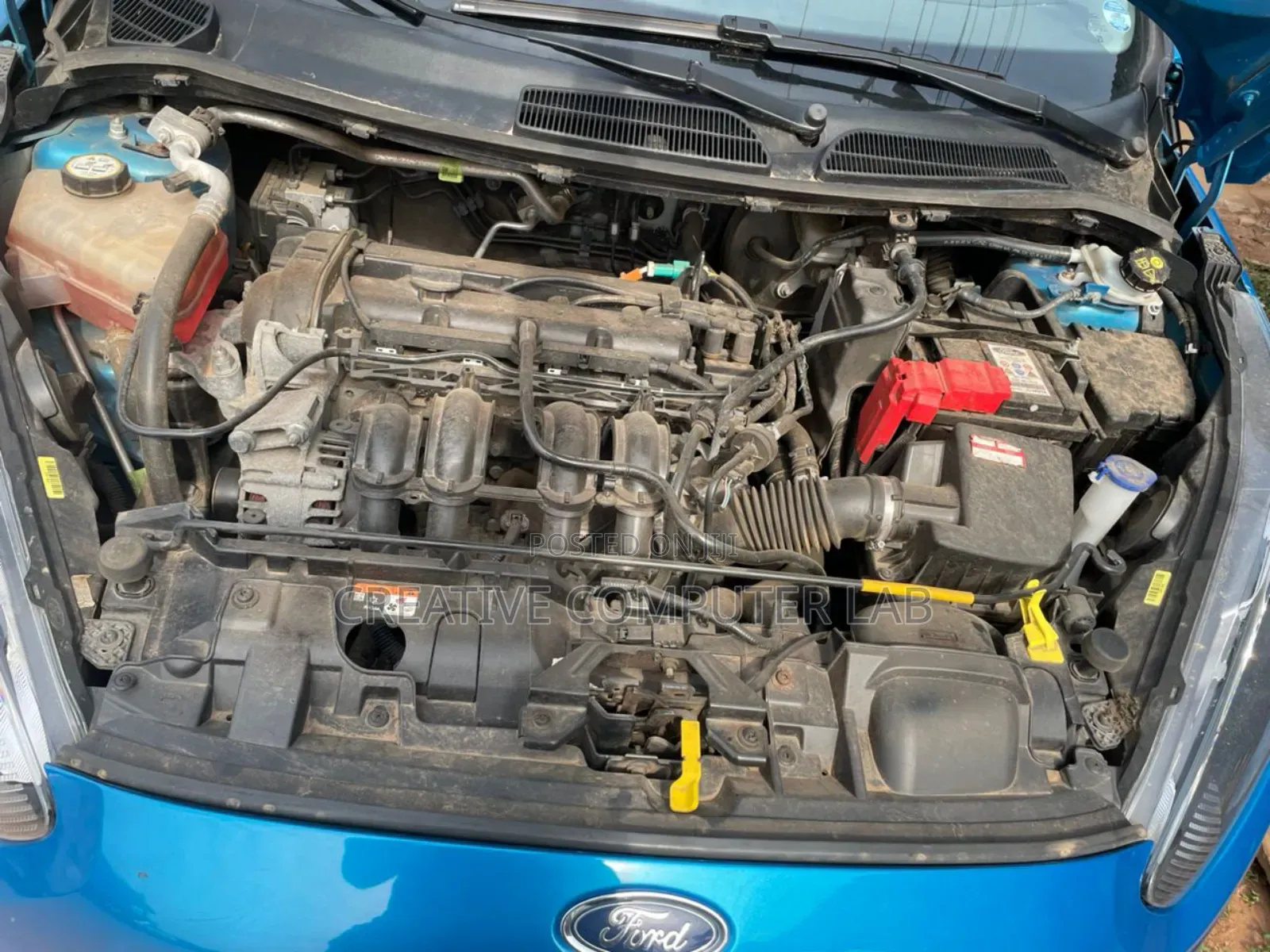 Ford Fiesta Titanium Hatchback 2016 Blue