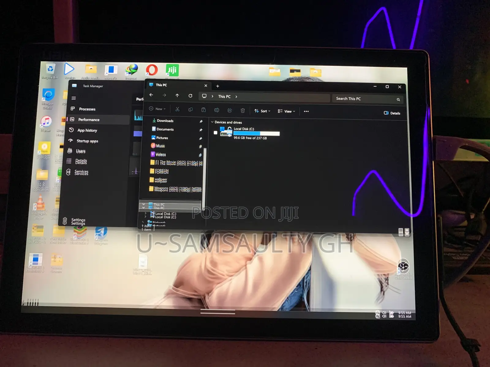 Laptop Microsoft Surface Pro 4 8GB Intel Core I7 SSD 256GB