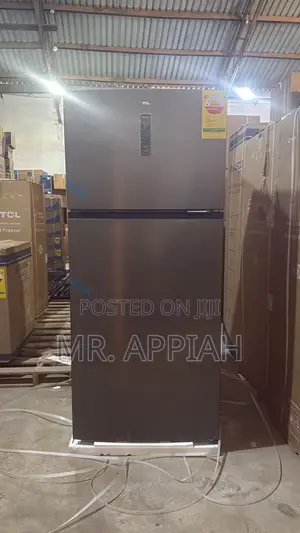 Brand New TCL 528liters Double Door Electric Fridge(P572sbsg).