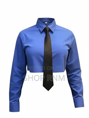 Ladies Oversized Shirts With Necktie