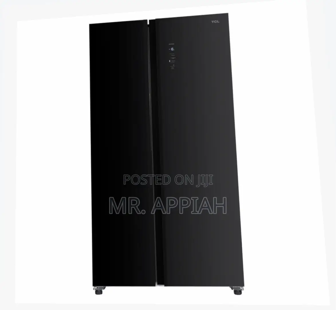 TCL P774sbbg 774l Side-by-Side Refrigerator Black Glass – No Frost.