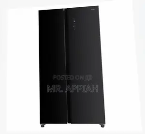 TCL P774sbbg 774l Side-by-Side Refrigerator Black Glass – No Frost.