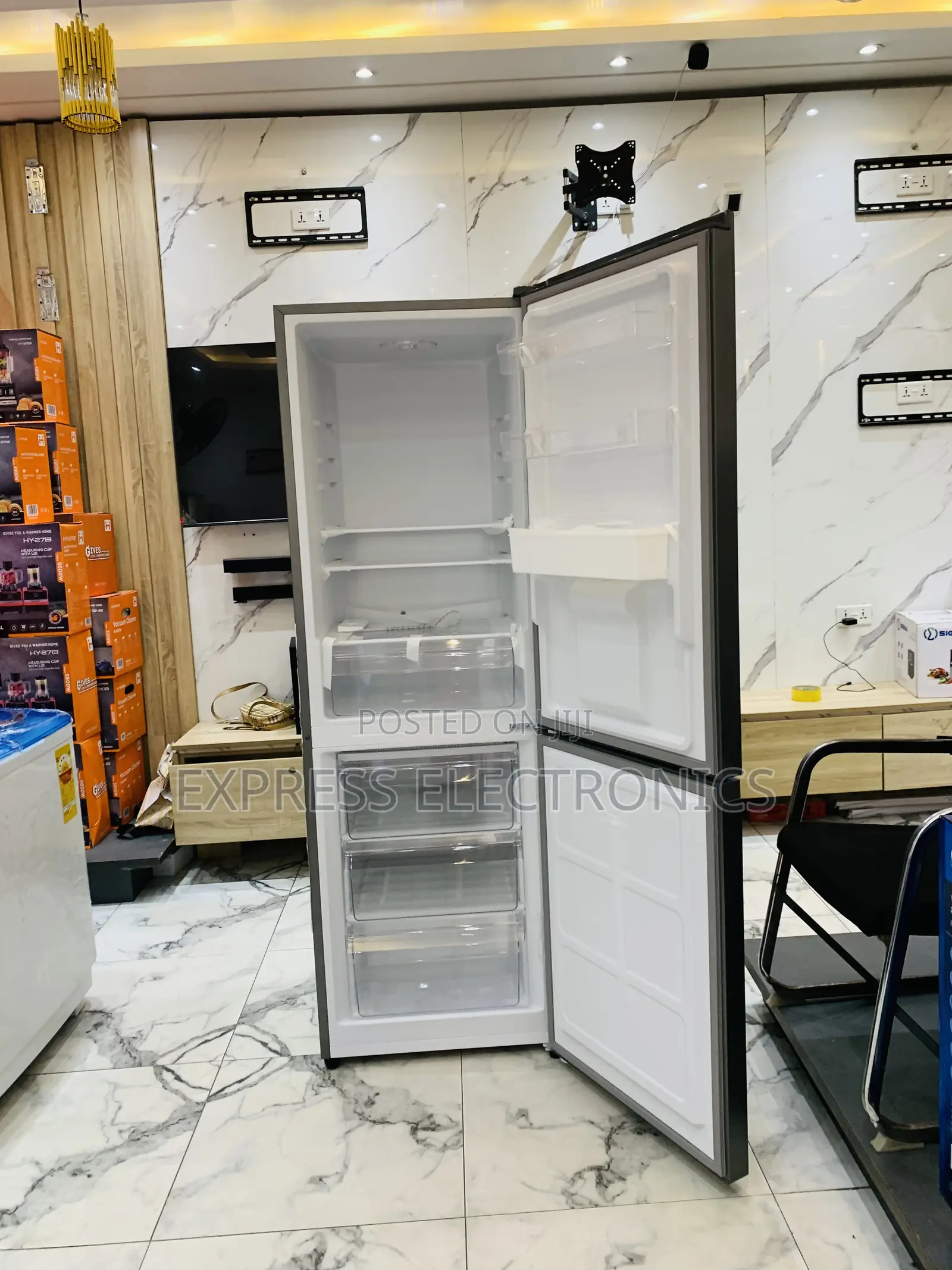 Available Now at Store Double Door Fridge Nasd2-40wd 309l