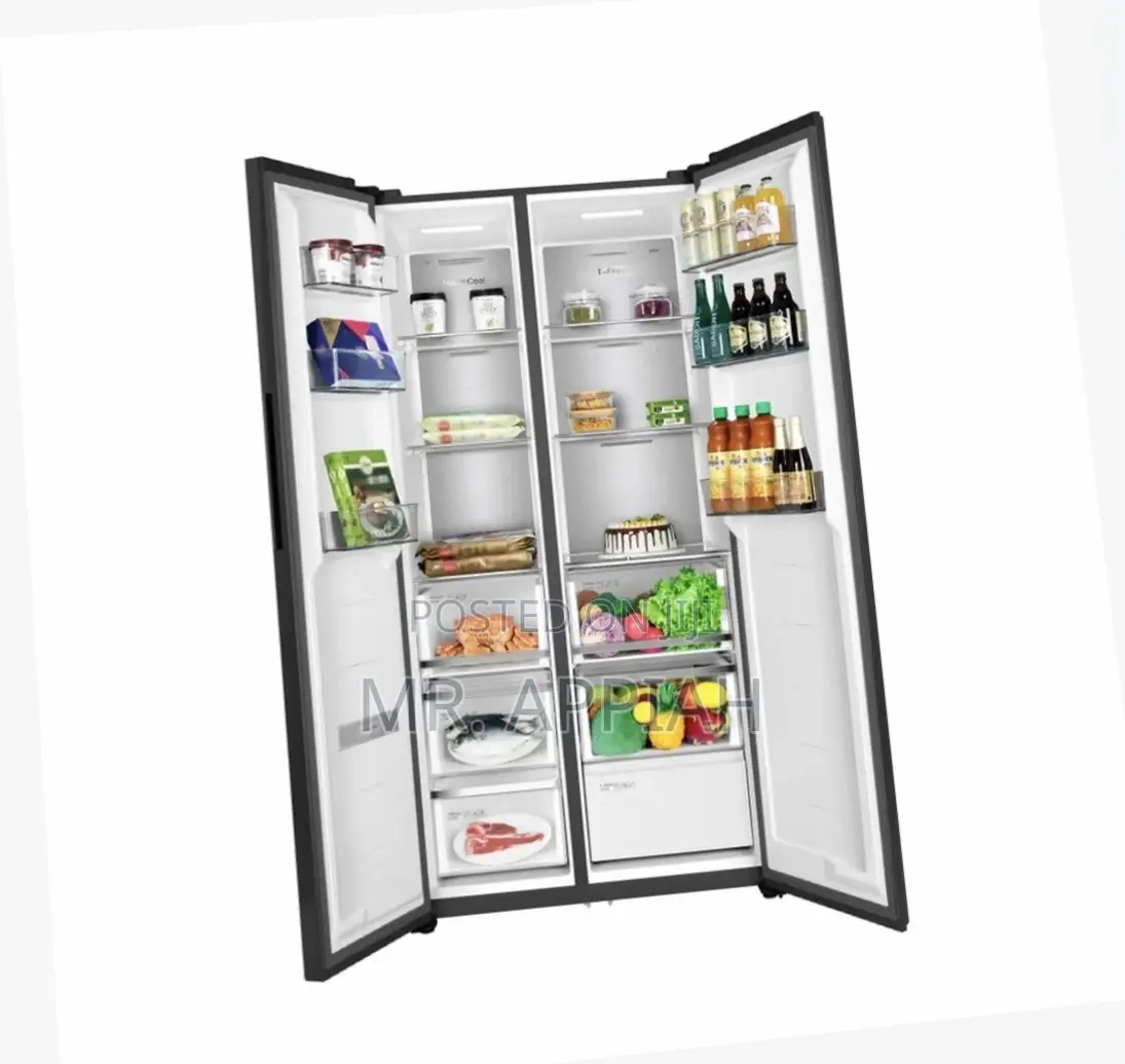 Durable and Affordable TCL 595ltr Side by Side Mirror Refrigerator 