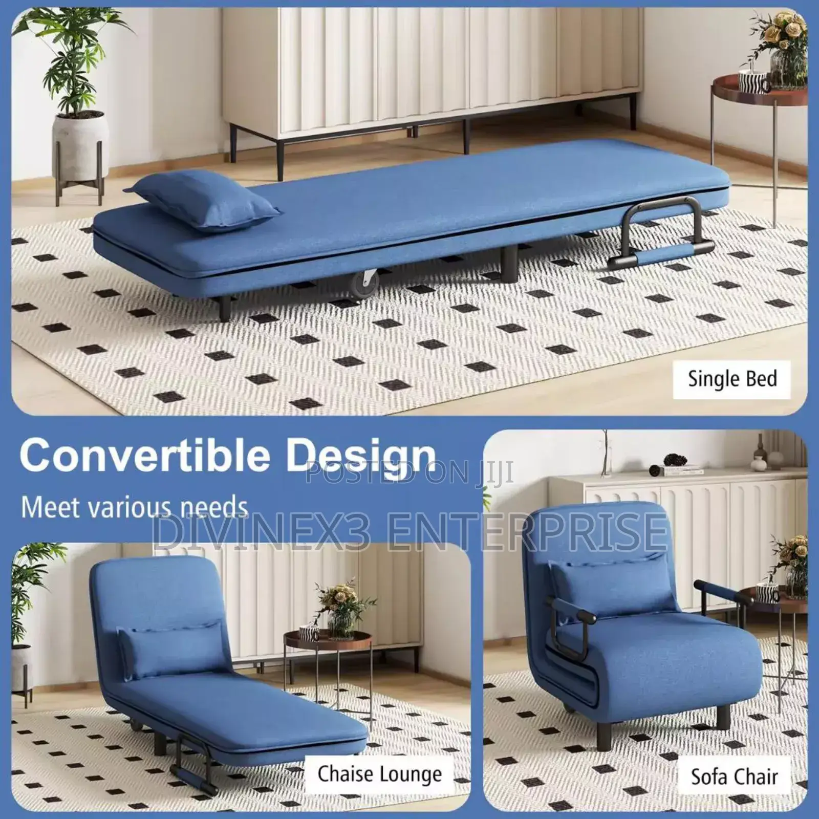 Convertible Design Sofa/Bed
