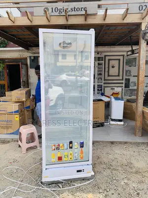 Ultra Modern Sleek Single Door Display Fridge Zara -600dgf