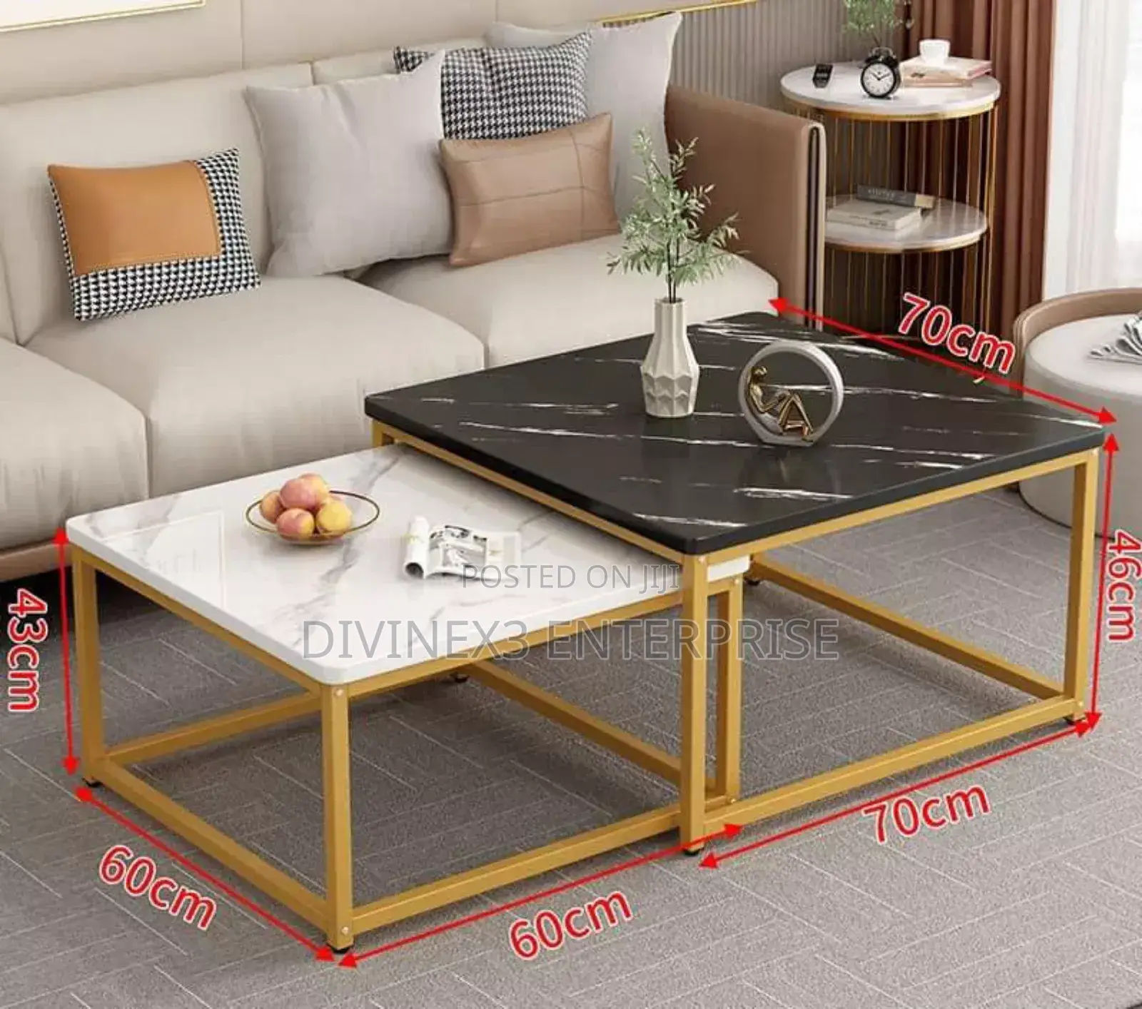 Morden Design Center Table 2 in 1