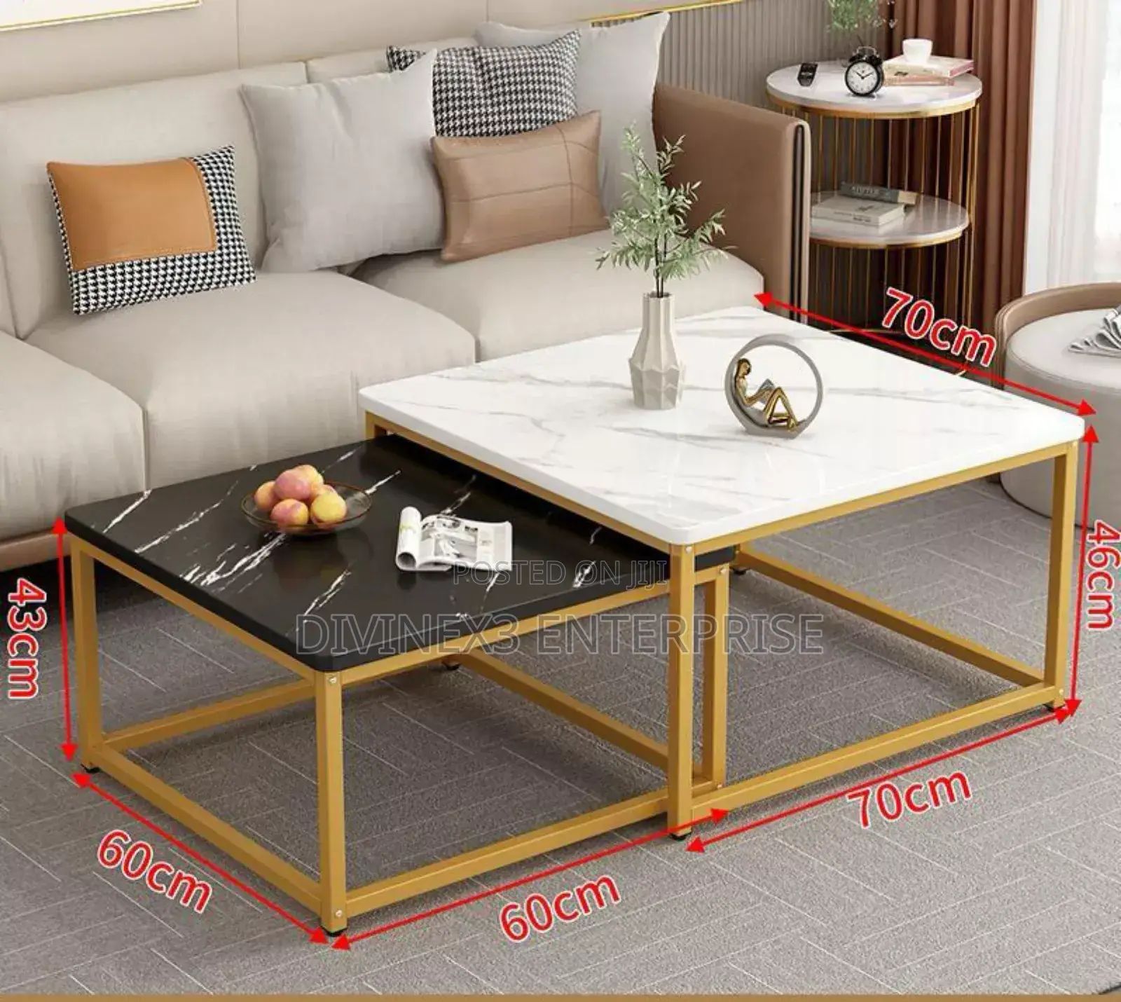 Morden Design Center Table 2 in 1