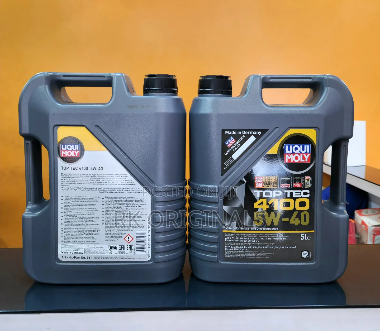 Liqui Moly Top Tec 5w40 4100 5l Imported From Germany 🇩🇪.