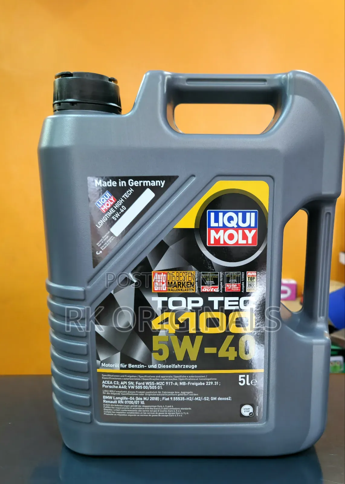 Liqui Moly Top Tec 5w40 4100 5l Imported From Germany 🇩🇪.