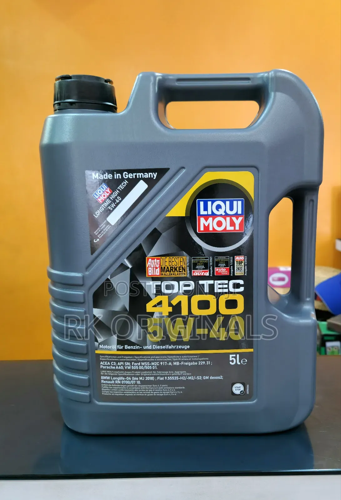 Liqui Moly Top Tec 5w40 4100 5l Imported From Germany 🇩🇪.