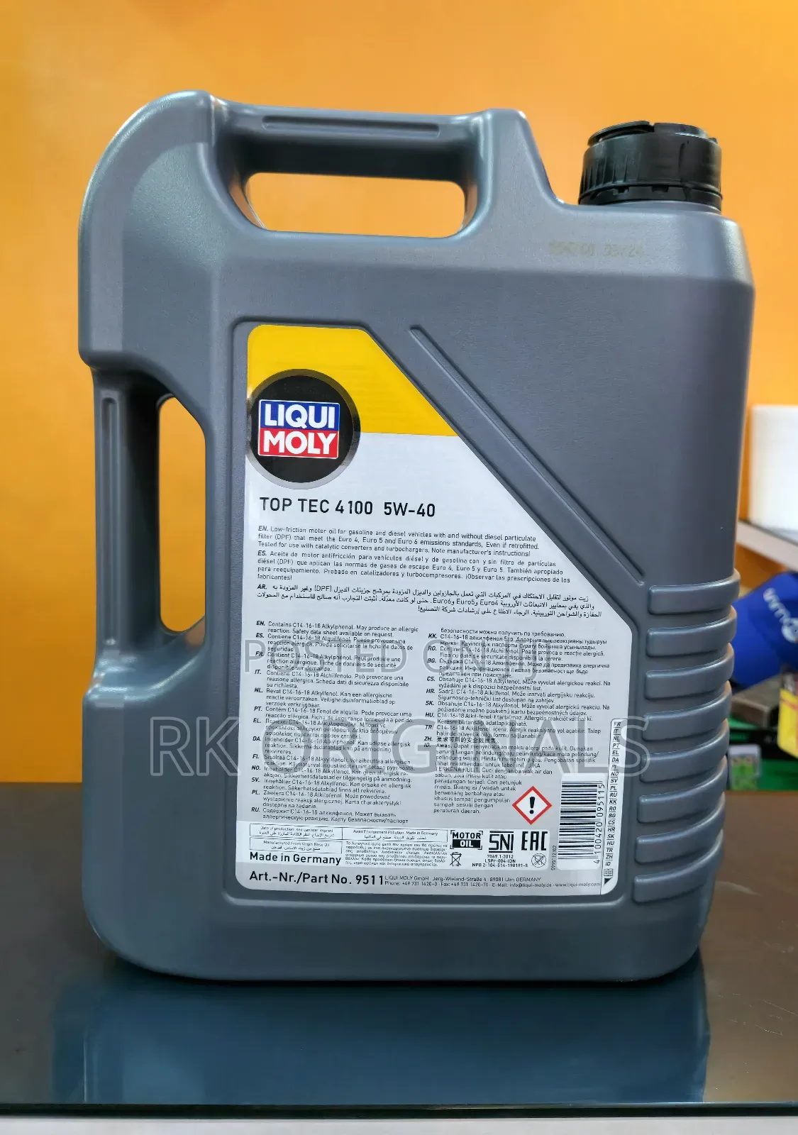 Liqui Moly Top Tec 5w40 4100 5l Imported From Germany 🇩🇪.