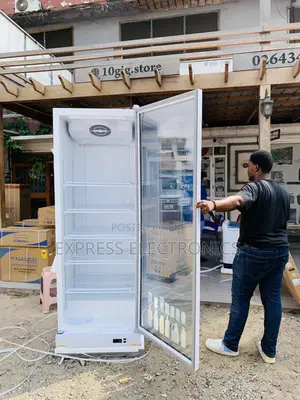 Quality Sleek White 591l Zara Display Fridge