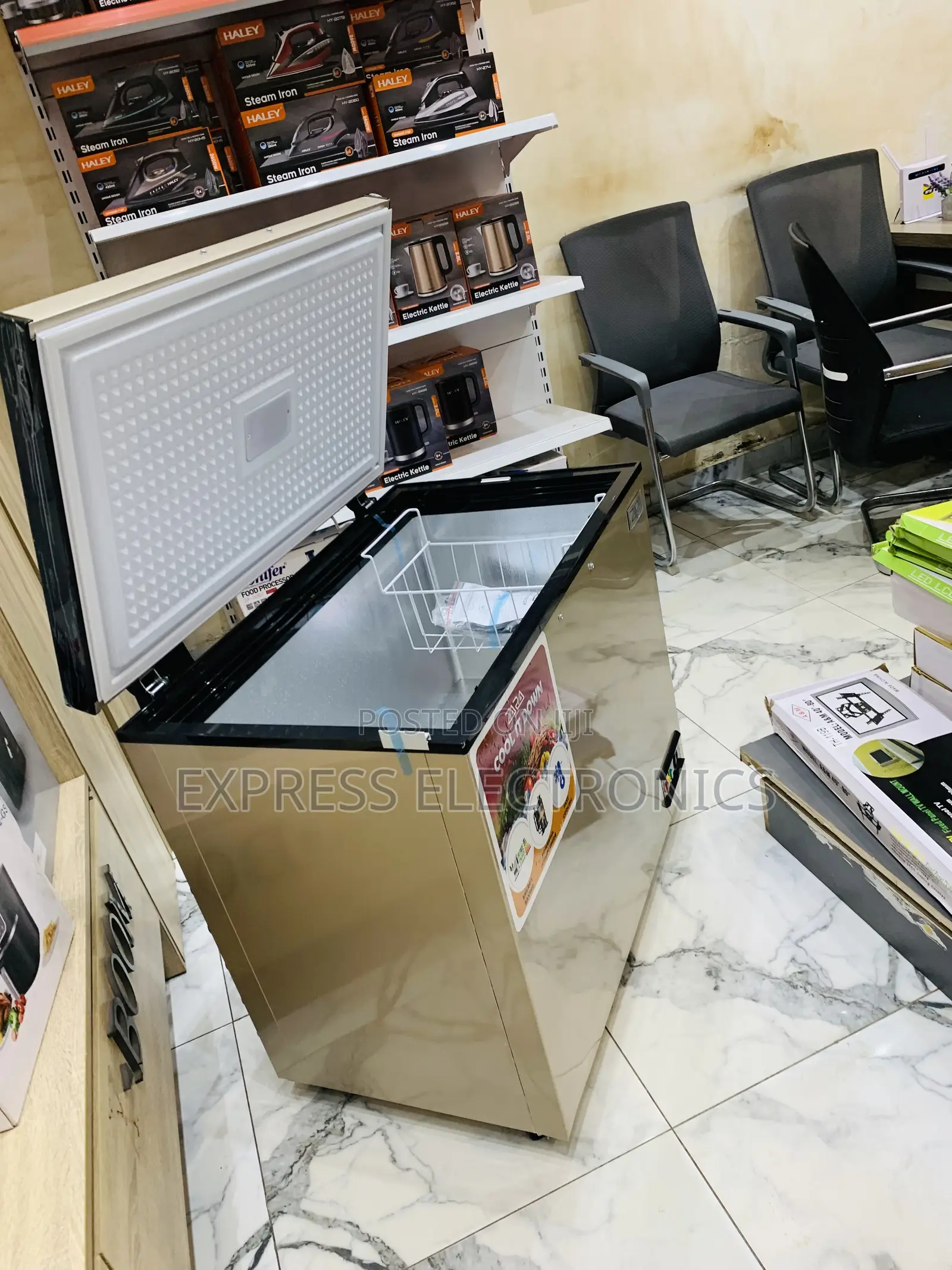 Text Us for Your Zara 238l Chest Freezer Single Door 300flg