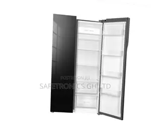 Affordable Black Mirror 595 Liters TCL P774sbbg Side by Side Fridge