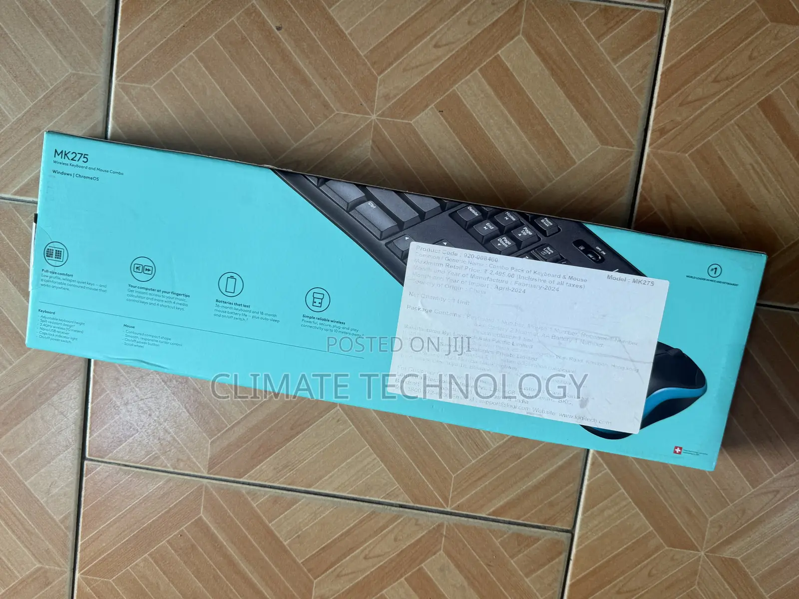 Logitech Mk275 Wireless