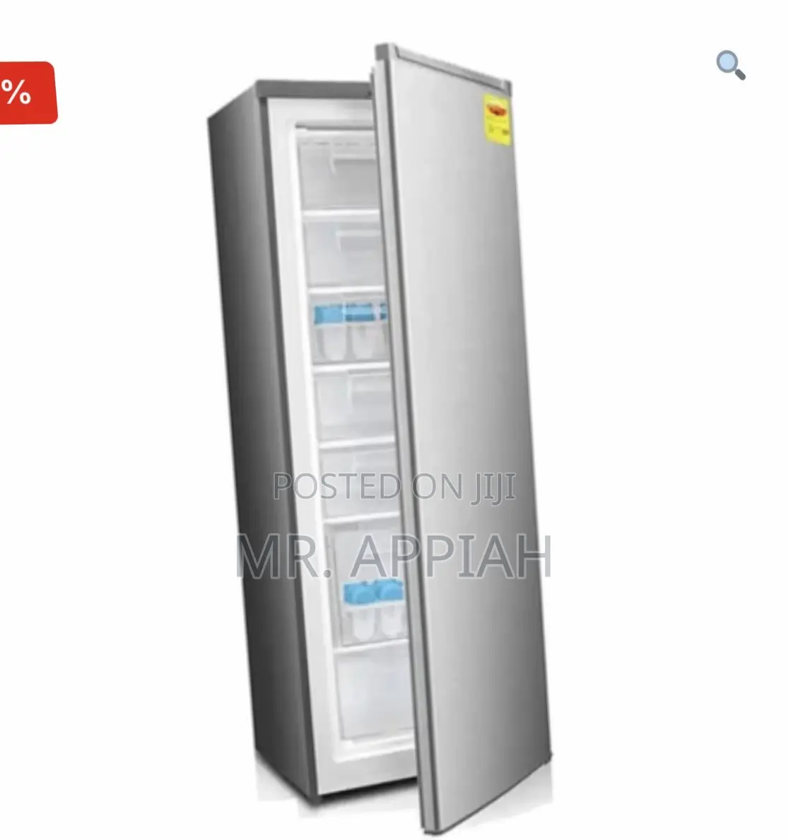 Original TCL Single Door Electric Upright Standing Freezer