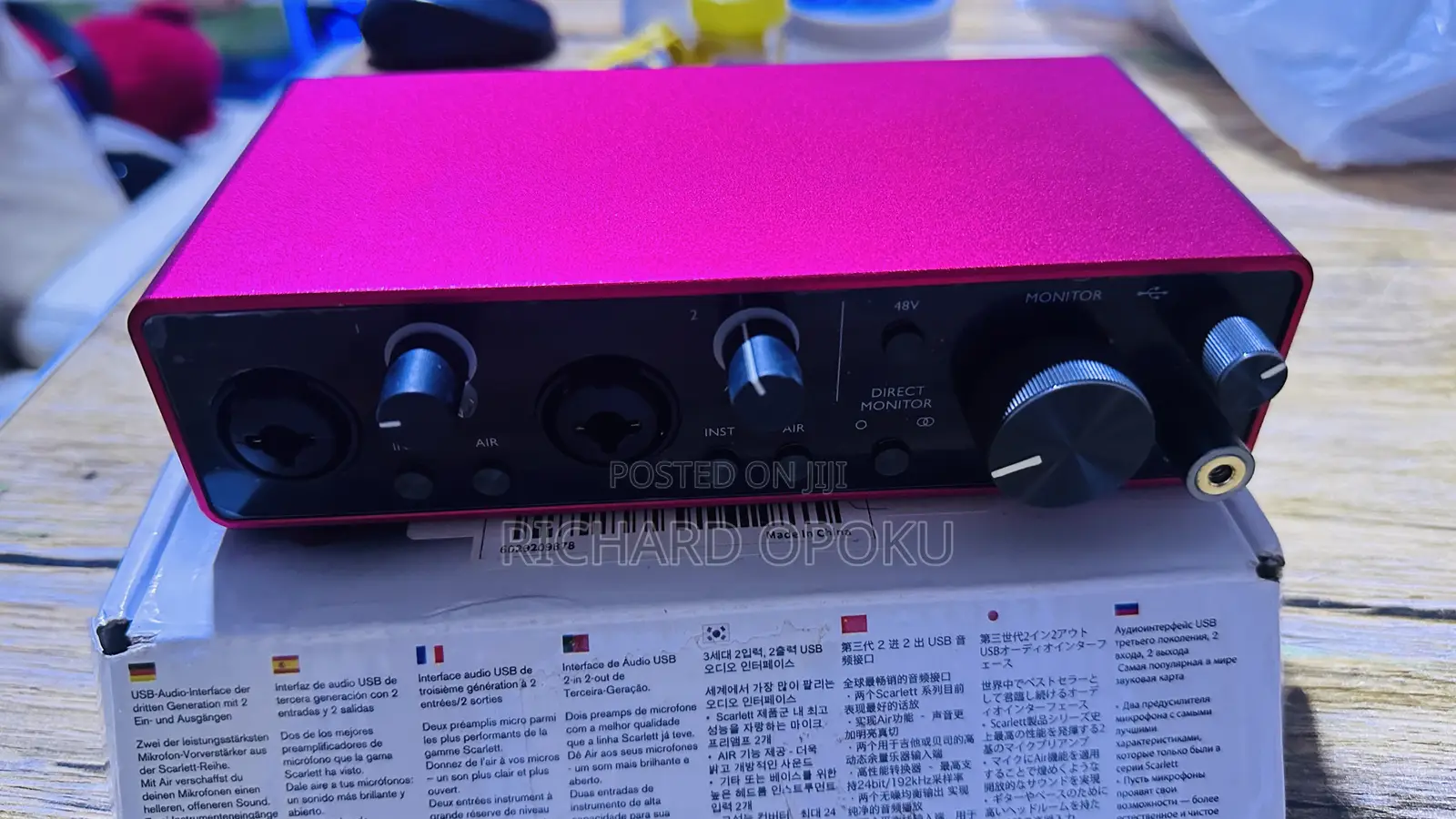 2i2 Sound Card