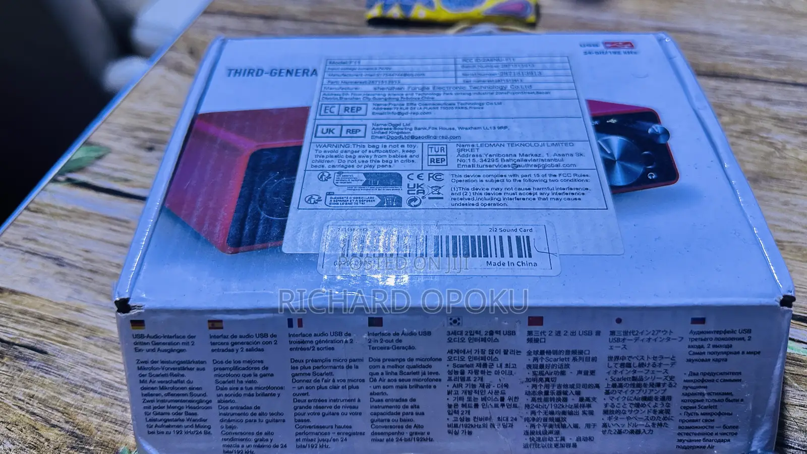 2i2 Sound Card