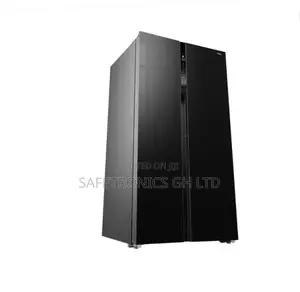 Choose New Black Mirror TCL 595 Liters P774sbbg Side by Side Fridge