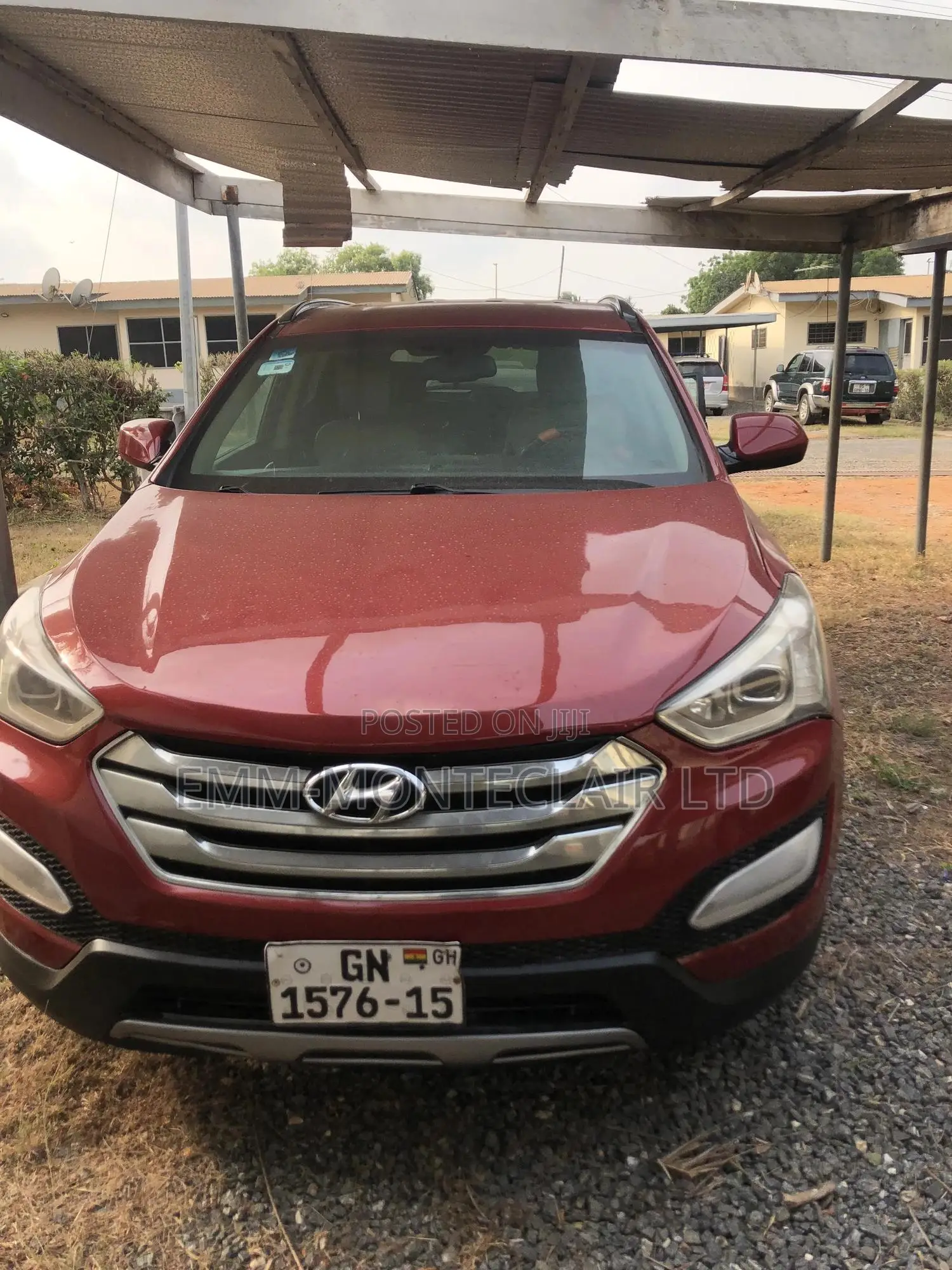 Hyundai Santa Fe 2015 Red