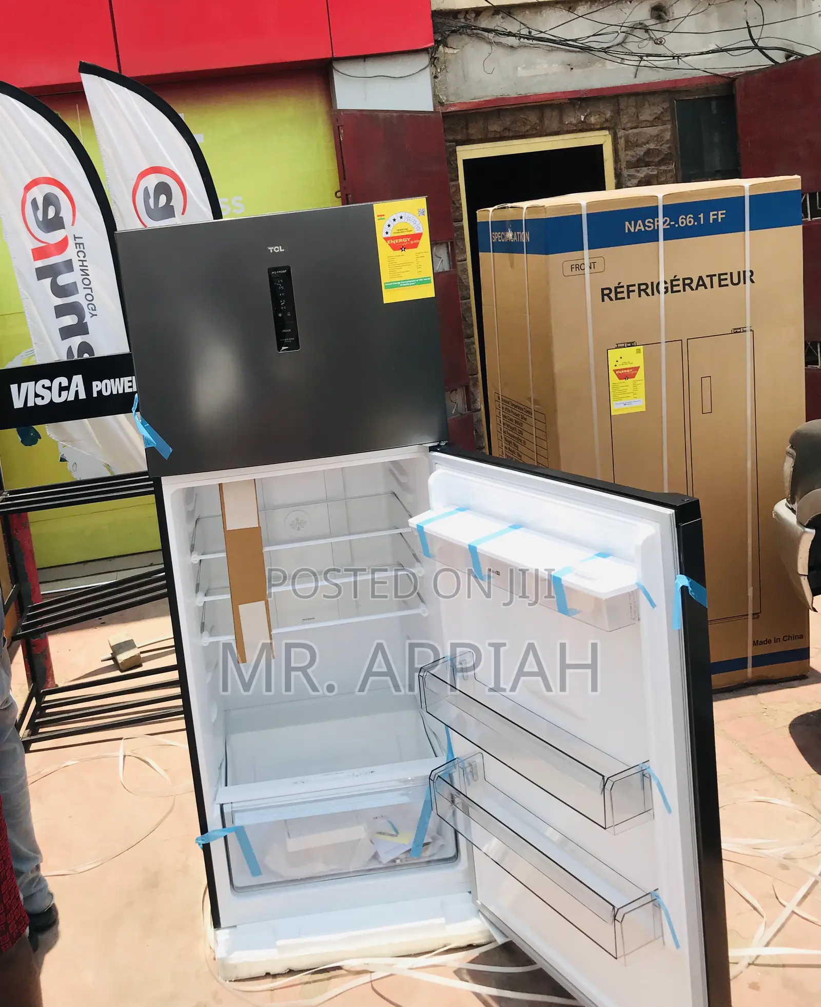 Long Lasting TCL P540tmg Top Mount Freezer Fridge(415liters) 