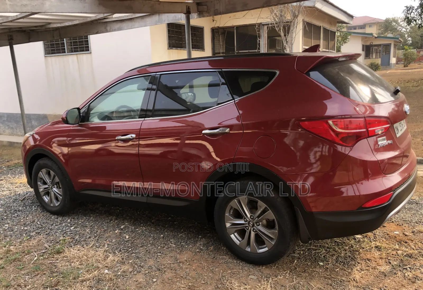 Hyundai Santa Fe 2015 Red