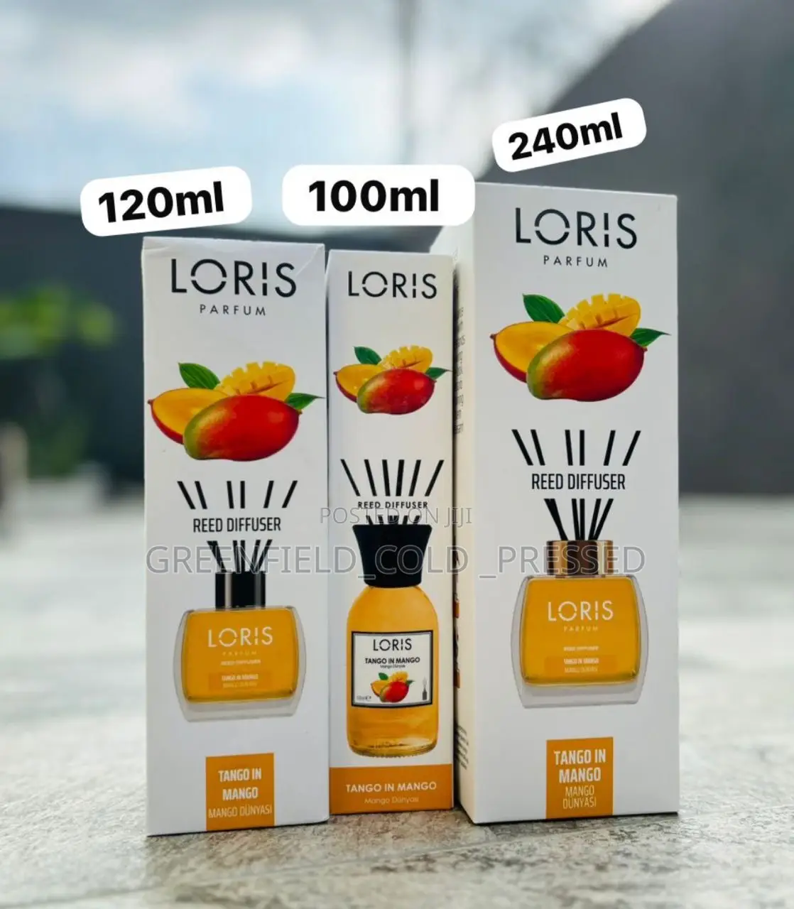 Loris 120ml Reed Diffuser
