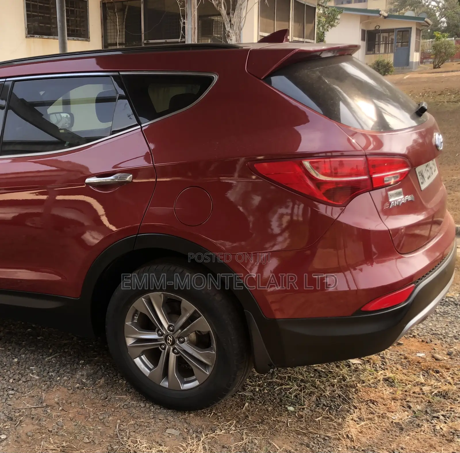 Hyundai Santa Fe 2015 Red