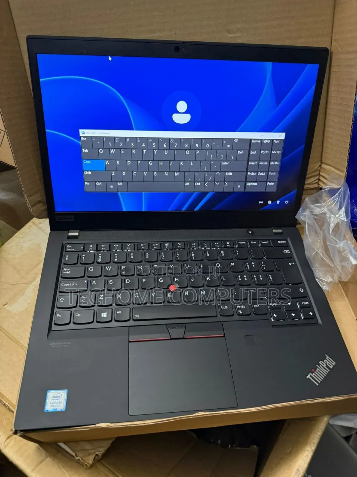 Laptop Lenovo Thinkpad T490s 16GB Intel Core I5 SSD 256GB
