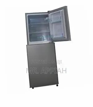 Extremely Cooling Nasco 116 Double Door Fridge(Nasd2-14fl)Gray