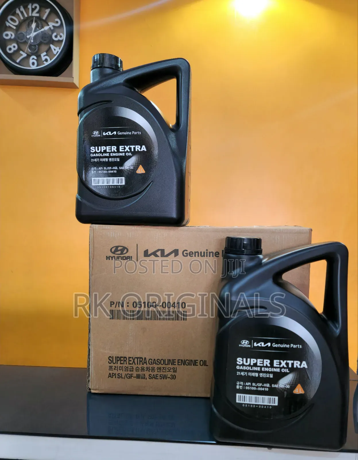 Hyundai/Kia 5w30 Engine Oil 4l Imported From Korea 🇰🇷.