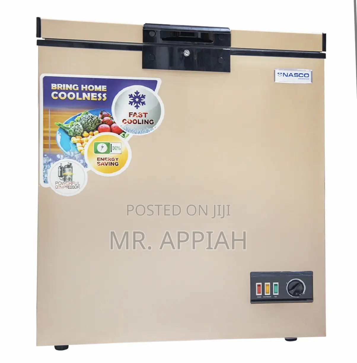 Unique Design Nasco 138liters Single Door Chest Freezer(175fl) 