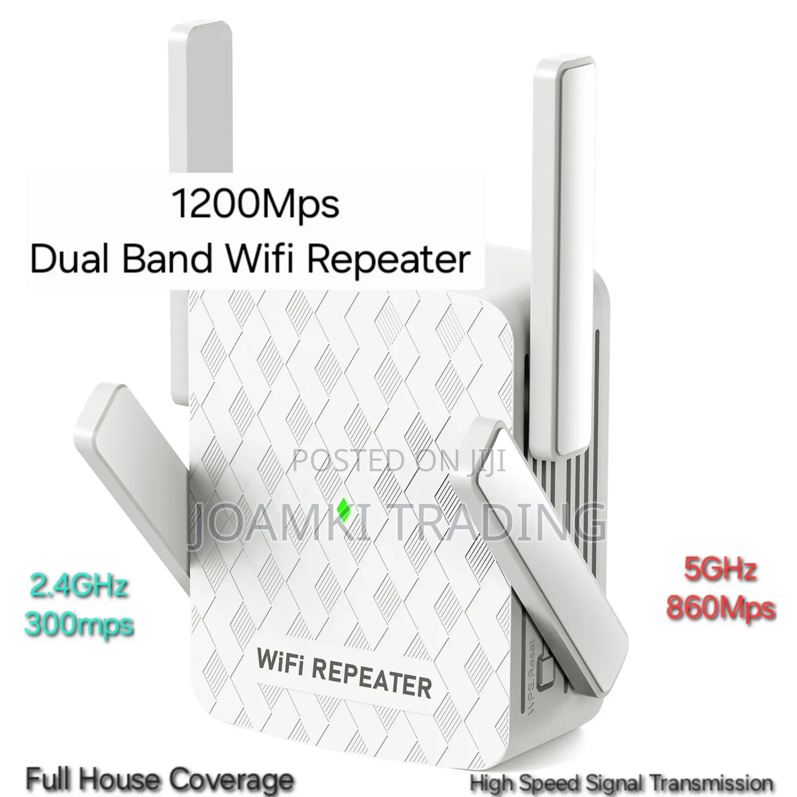 1200mps Wifi Repeater/Extender/Amplifier 2.4g 5ghz