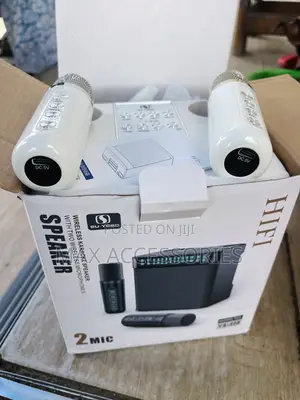 Wireless Karaoke Speaker With Wireless Microphones