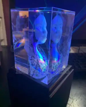 Crystal Cube Picture 3d