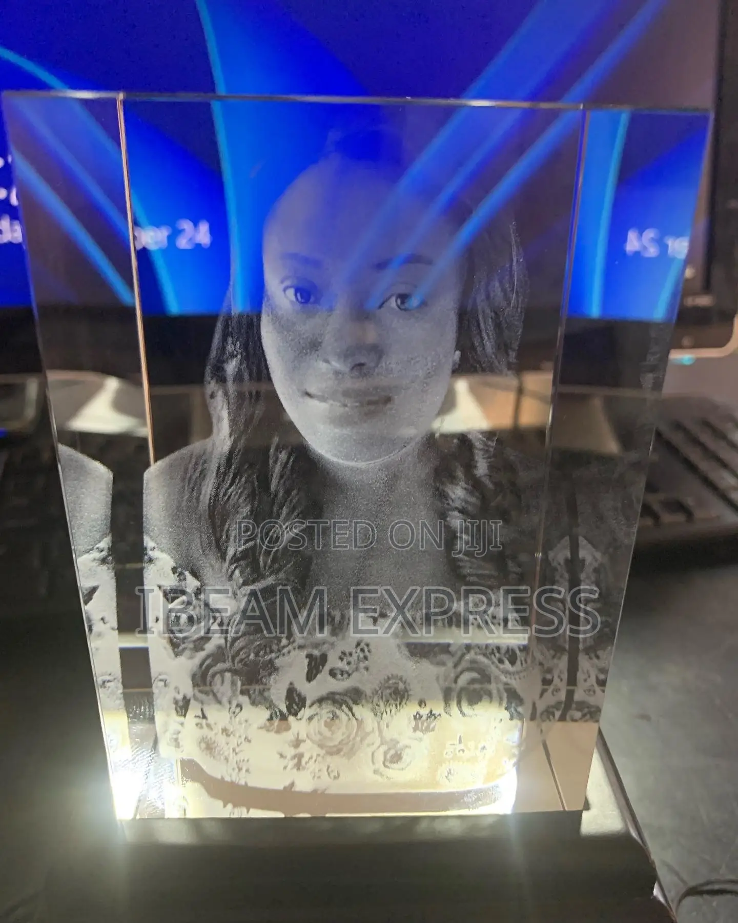 Crystal Cube Picture 3d