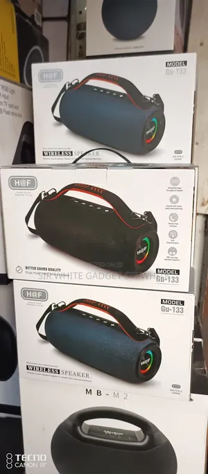The H at F Gu-133 Is a Portable Wireless Bluetooth