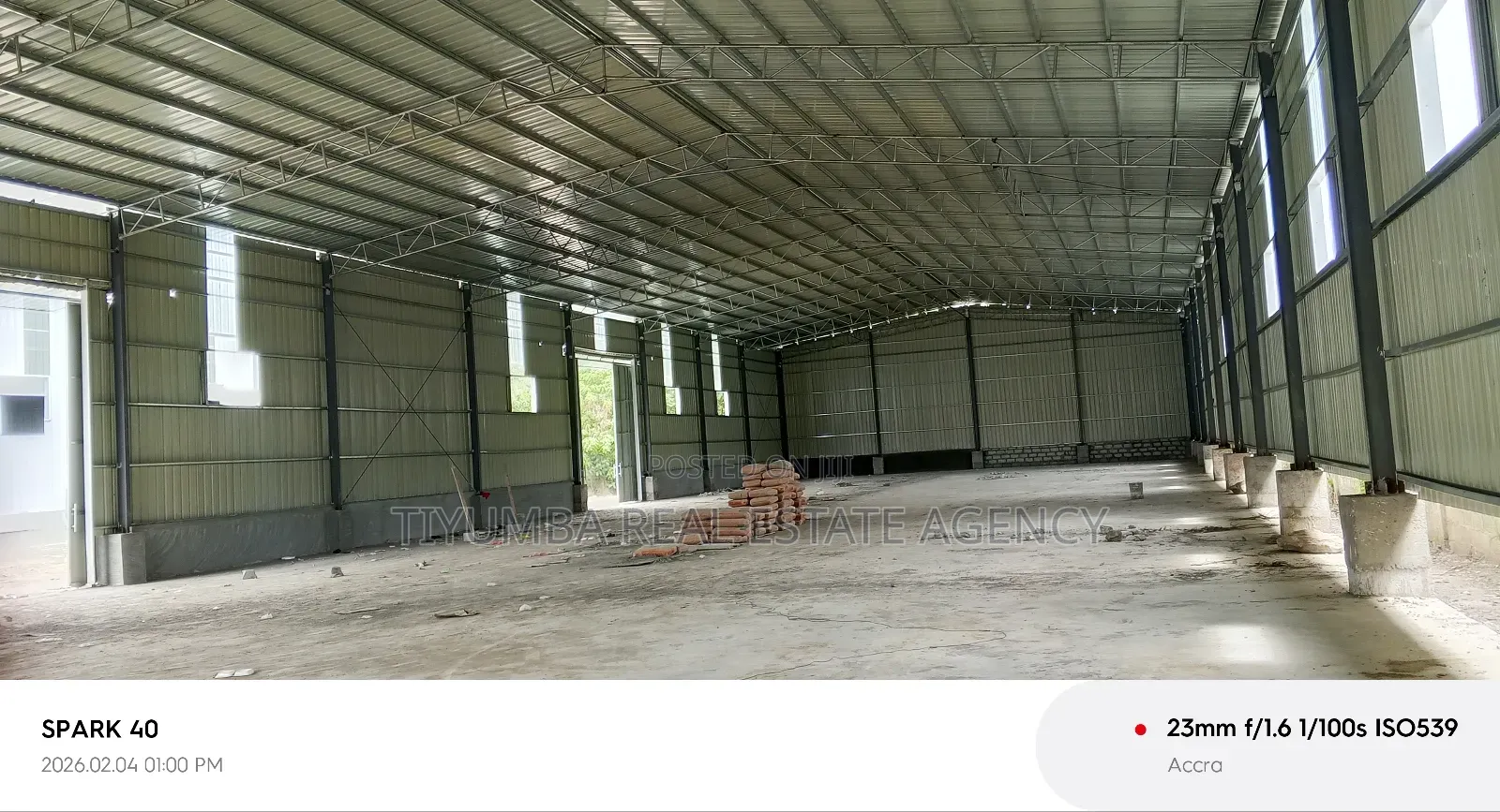 1,200sqm Warehouse for Rent at Spintex.