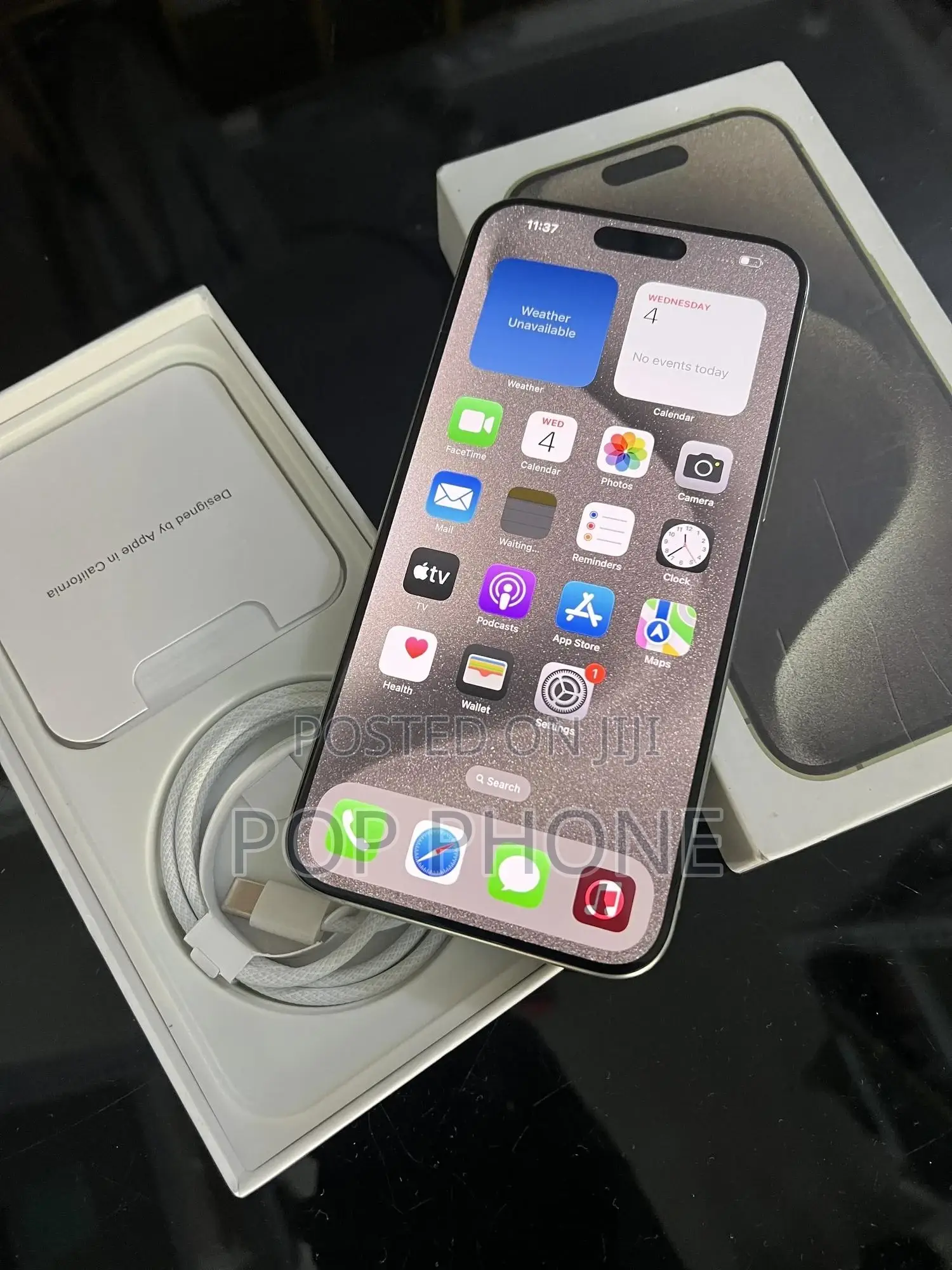New Apple iPhone 15 Pro Max 256 GB Silver