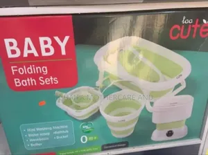 Foldable Tub With Washing Machine