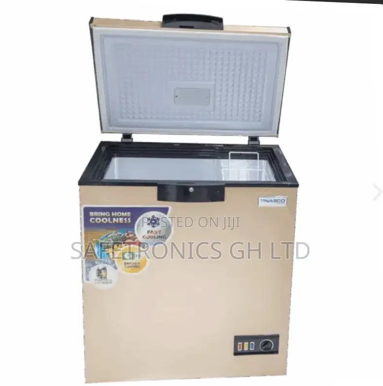 Fresh in Box Nasco-175fl Singledoor 138 Liters Gold Freezer