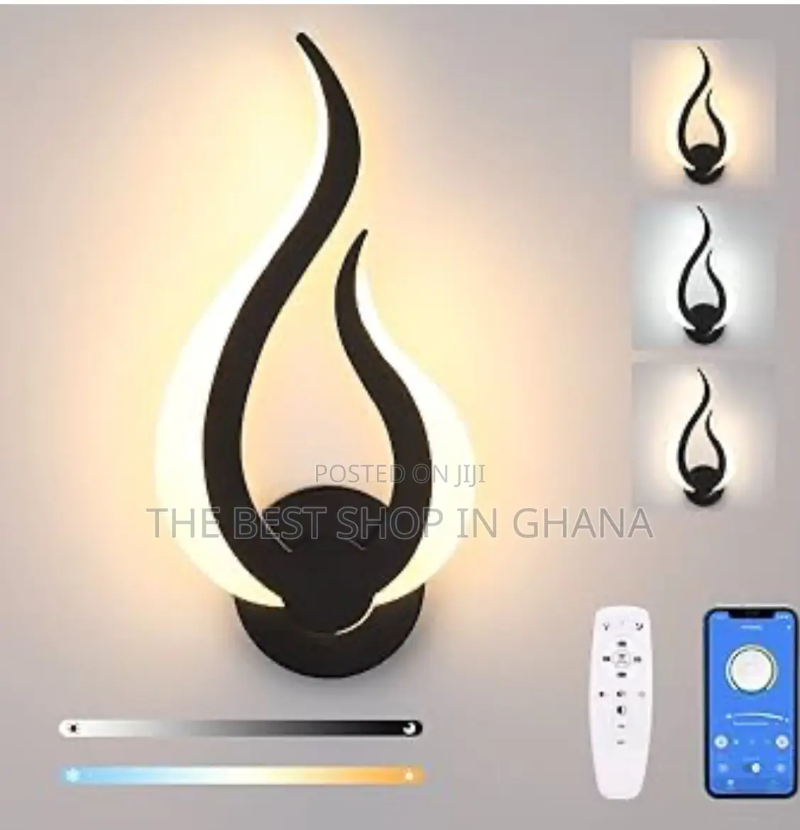 Wall Light With a Remote for Sale