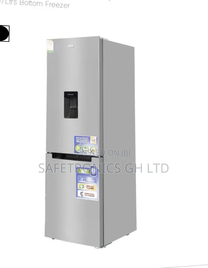 Just Choose Grey 309 Liters Down Freezer Nasd2-40wd Dispenser Fridge